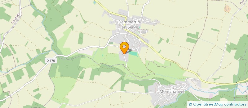 localisation de l'entreprise SCI MIGEON  DAMMARTIN-EN-SERVE