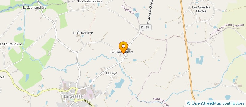 localisation de l'entreprise SCI MIGEON  MONCOUTANT-SUR-SEVRE