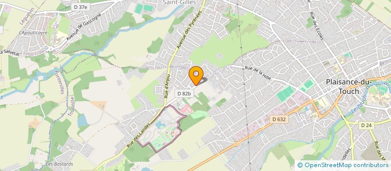 localisation de l'entreprise SCI MIGEON CHARIOT  PLAISANCE-DU-TOUCH