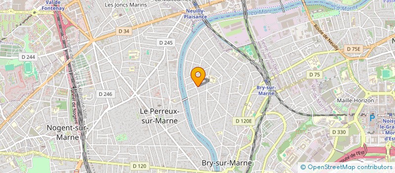 localisation de l'entreprise SCI MIGIEM  BRY-SUR-MARNE