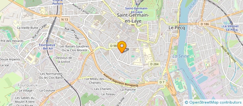 localisation de l'entreprise SCI MIGLOU  SAINT-GERMAIN-EN-LAYE