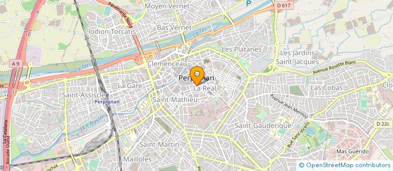 localisation de l'entreprise SCI MIGNARD  PERPIGNAN