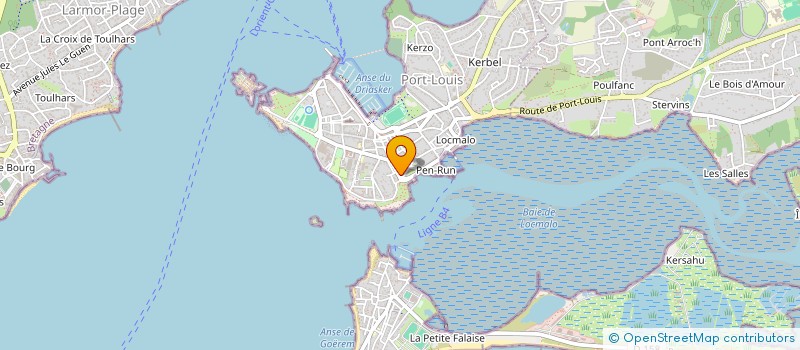 localisation de l'entreprise SCI MIGNONED PORZH LOEIZ  PORT-LOUIS