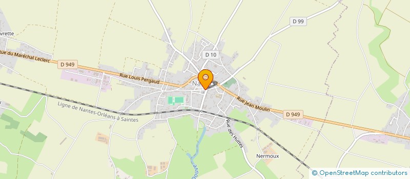 localisation de l'entreprise SCI MIGNONNEAU  NALLIERS