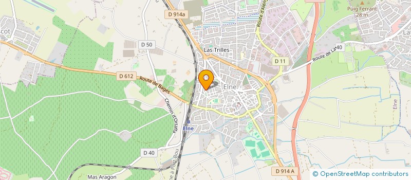 localisation de l'entreprise SCI MIGNOT  ELNE