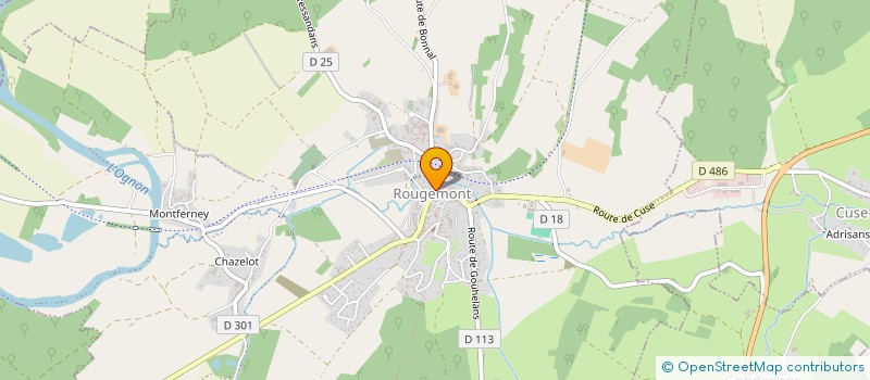 localisation de l'entreprise SCI MIGNOT  ROUGEMONT