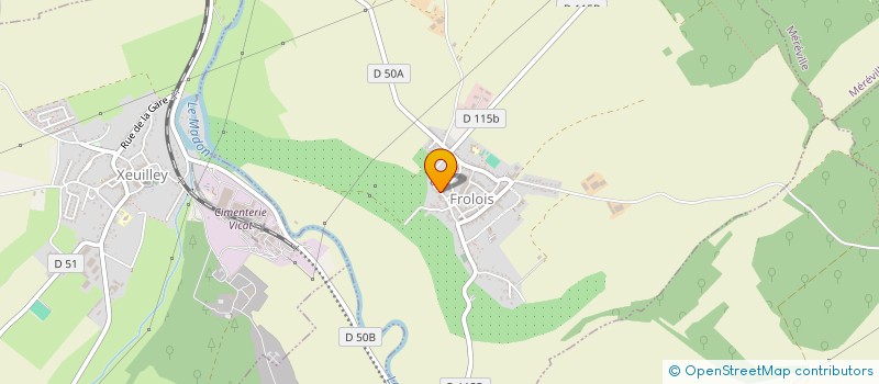 localisation de l'entreprise SCI MIGNOT  FROLOIS