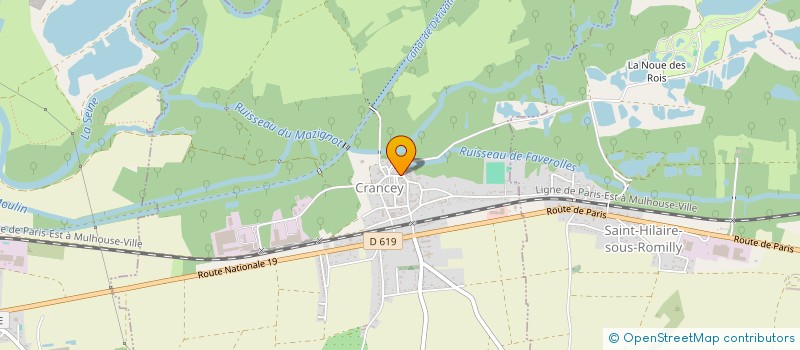 localisation de l'entreprise SCI MIGNOTI  SAINT-HILAIRE-SOUS-ROMILLY