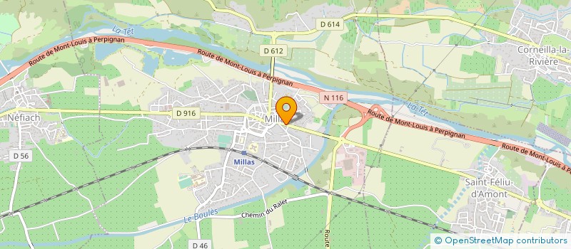 localisation de l'entreprise SCI MIGOVAL  NEFIACH