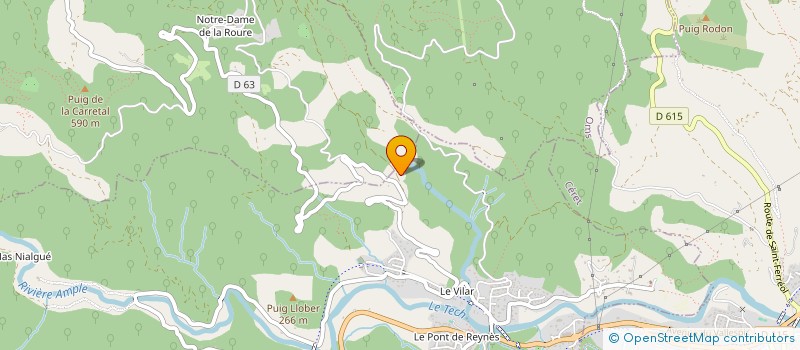 localisation de l'entreprise SCI MIGRENAT  TAILLET