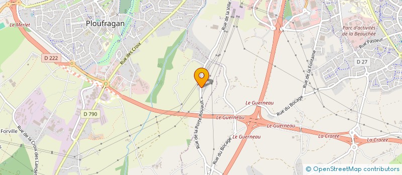 localisation de l'entreprise SCI MIGSON  PLOUFRAGAN