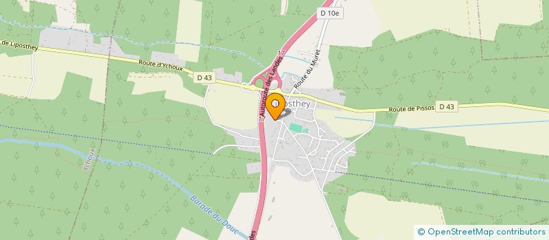 localisation de l'entreprise SCI MIGUEL FRERES  LIPOSTHEY