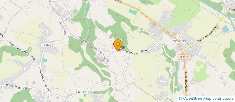 localisation de l'entreprise SCI MIGUI 78  LES AVENIERES VEYRINS-THUELLIN