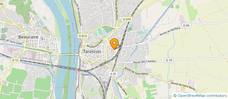 localisation de l'entreprise SCI MIHA  TARASCON