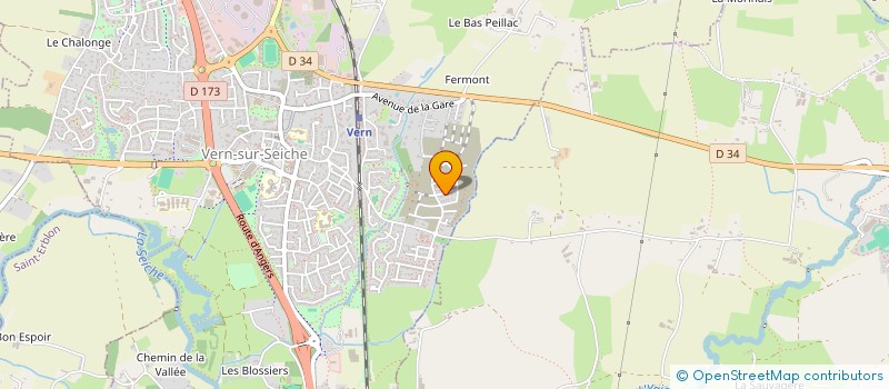 localisation de l'entreprise SCI MIHRI  VERN-SUR-SEICHE