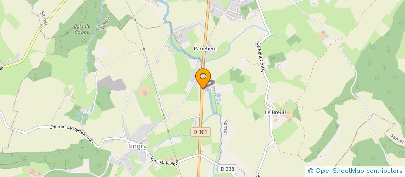 localisation de l'entreprise SCI MIJA  SAMER