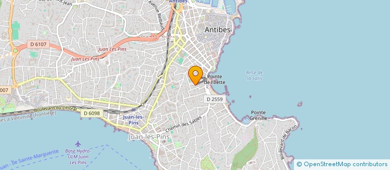 localisation de l'entreprise SCI MIJASAT à ANTIBES