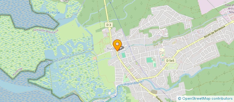 localisation de l'entreprise SCI MIJO  AUDENGE