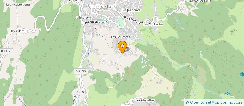 localisation de l'entreprise SCI MIJO  CORRENCON-EN-VERCORS