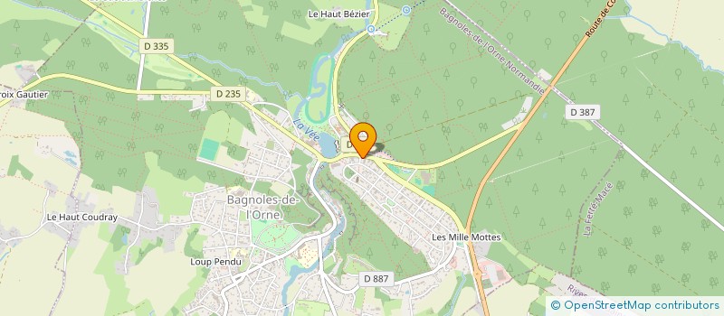 localisation de l'entreprise SCI MIJO à BAGNOLES-DE-L'ORNE-NORMANDIE