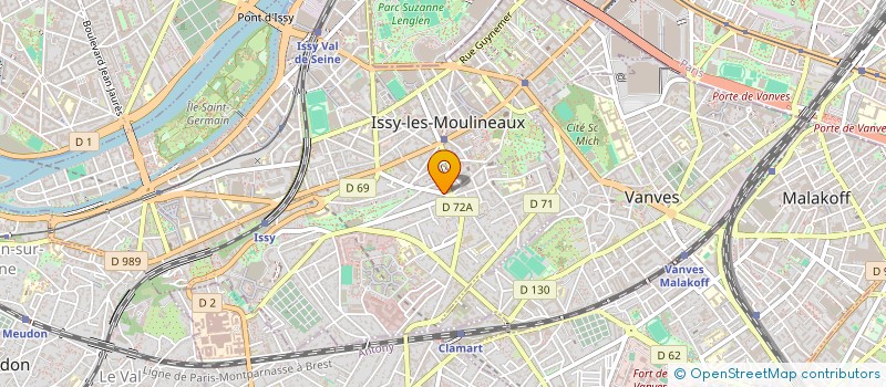 localisation de l'entreprise SCI MIJO ISSY à ISSY-LES-MOULINEAUX