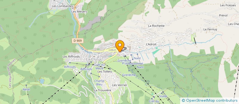 localisation de l'entreprise SCI MIJOCA à LA CLUSAZ