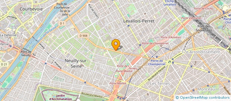 localisation de l'entreprise SCI MIJOCA à NEUILLY-SUR-SEINE