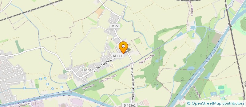 localisation de l'entreprise SCI MIJODEL à HANTAY
