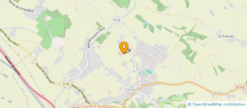 localisation de l'entreprise SCI MIJU-IMMO  VERFEIL