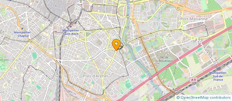 localisation de l'entreprise SCI MIKA à MONTPELLIER