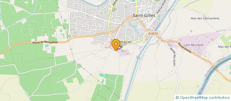 localisation de l'entreprise SCI MIKA à SAINT-GILLES