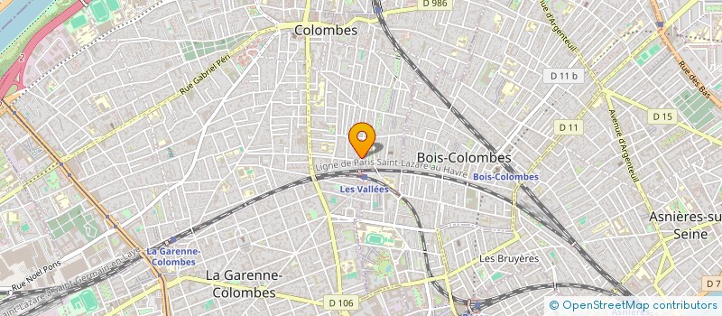 localisation de l'entreprise SCI MIKA à COLOMBES