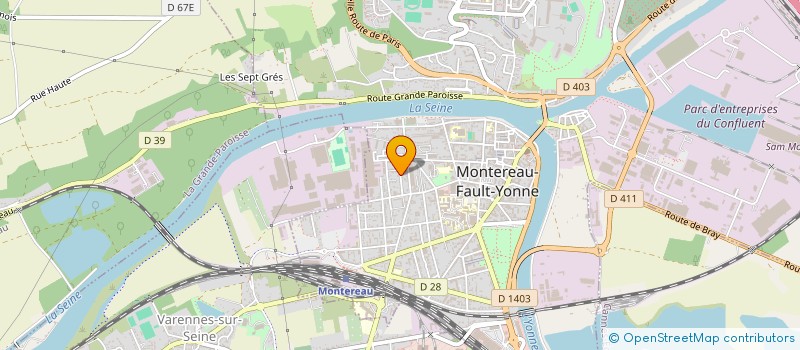 localisation de l'entreprise SCI MIKA à MONTEREAU-FAULT-YONNE