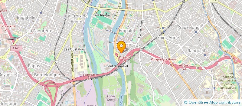 localisation de l'entreprise SCI MIKA à TOULOUSE