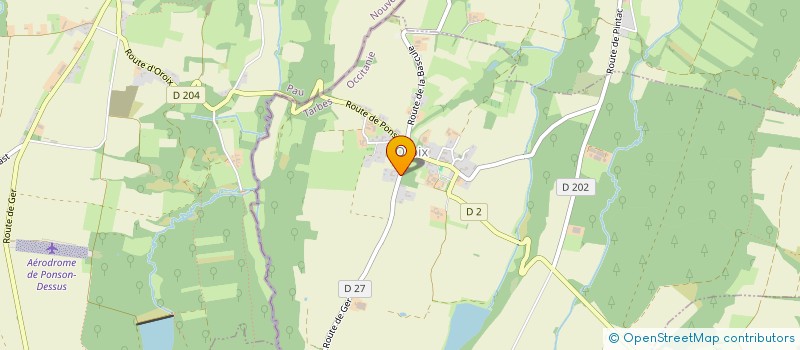 localisation de l'entreprise SCI MIKA  TARASTEIX