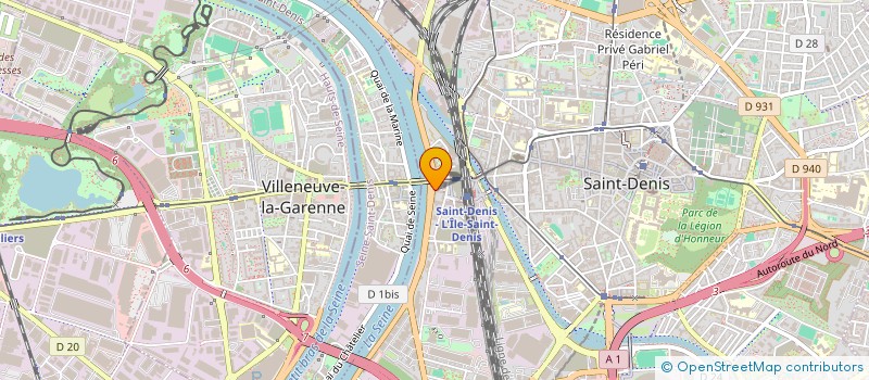 localisation de l'entreprise SCI MIKA  SAINT-DENIS