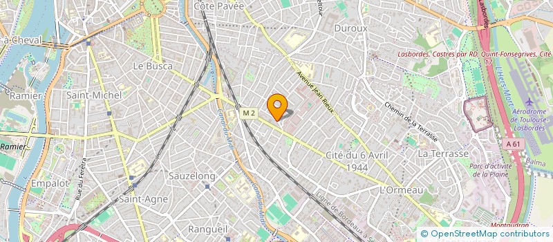 localisation de l'entreprise SCI MIKAEL à TOULOUSE