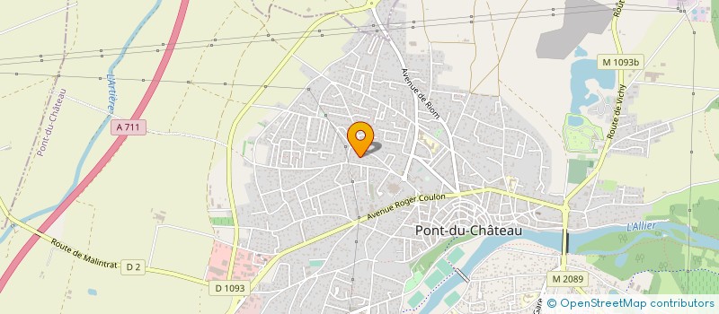 localisation de l'entreprise SCI MIKALLAN à PONT-DU-CHATEAU