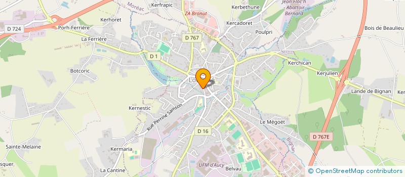 localisation de l'entreprise SCI MIKANATH  LOCMINE