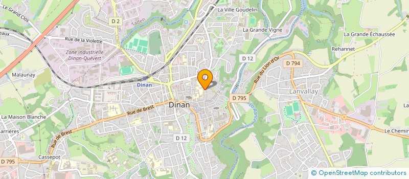 localisation de l'entreprise SCI MIKAROZ  DINAN