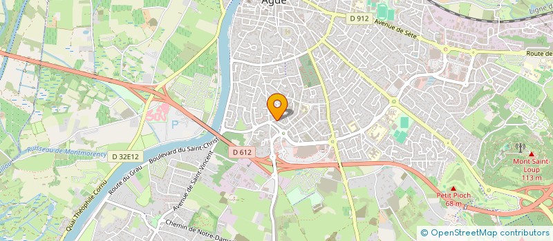localisation de l'entreprise SCI MIKAZA  AGDE