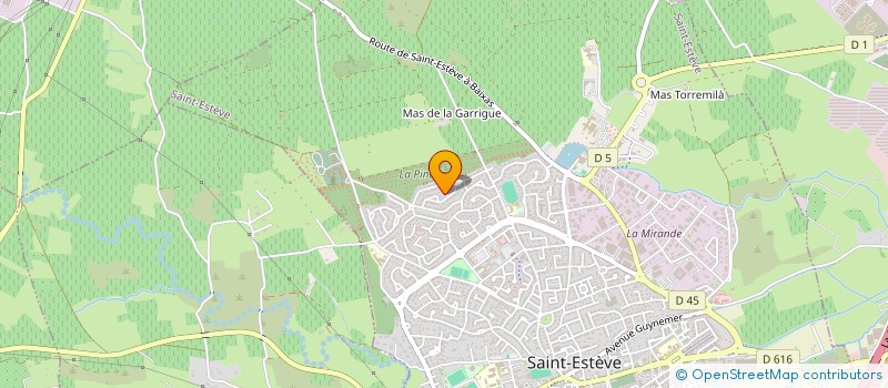 localisation de l'entreprise SCI MIKEAN  SAINT-ESTEVE