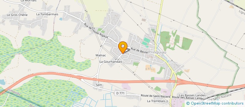 localisation de l'entreprise SCI MIKEMY  PRINQUIAU