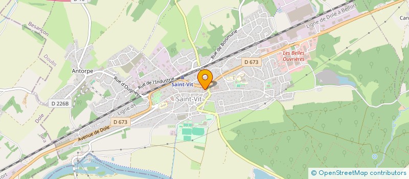 localisation de l'entreprise SCI MIKI  SAINT-VIT