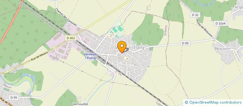 localisation de l'entreprise SCI MIKOTESS  VERNEUIL-L'ETANG