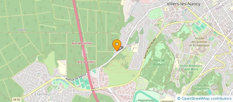 localisation de l'entreprise SCI MILA à VILLERS-LES-NANCY