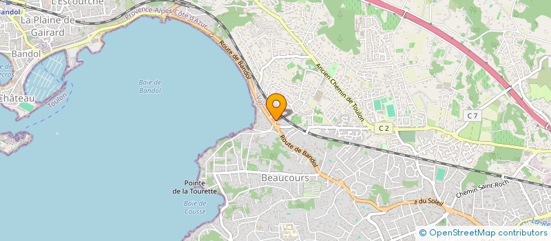 localisation de l'entreprise SCI MILA à SANARY-SUR-MER