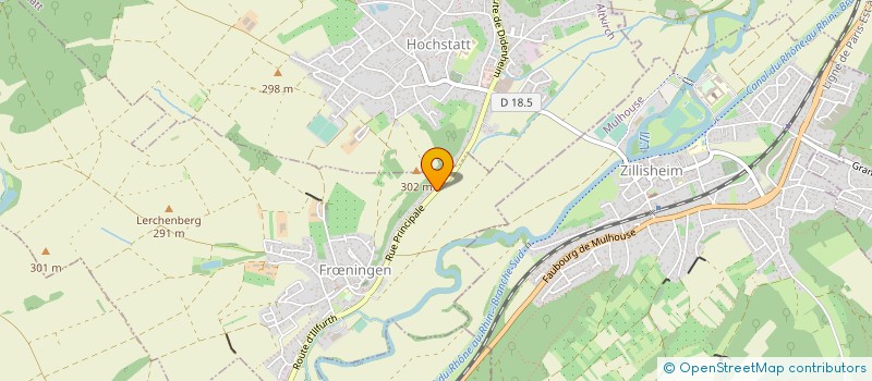 localisation de l'entreprise SCI MILA  FROENINGEN