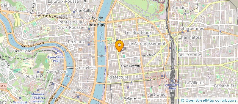 localisation de l'entreprise SCI MILA & CO  LYON