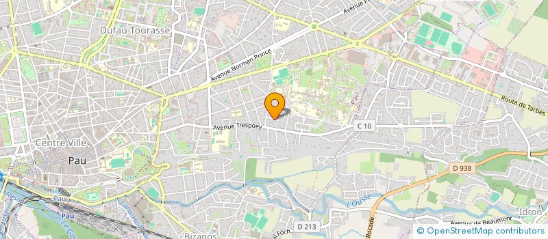localisation de l'entreprise SCI MILADY à PAU